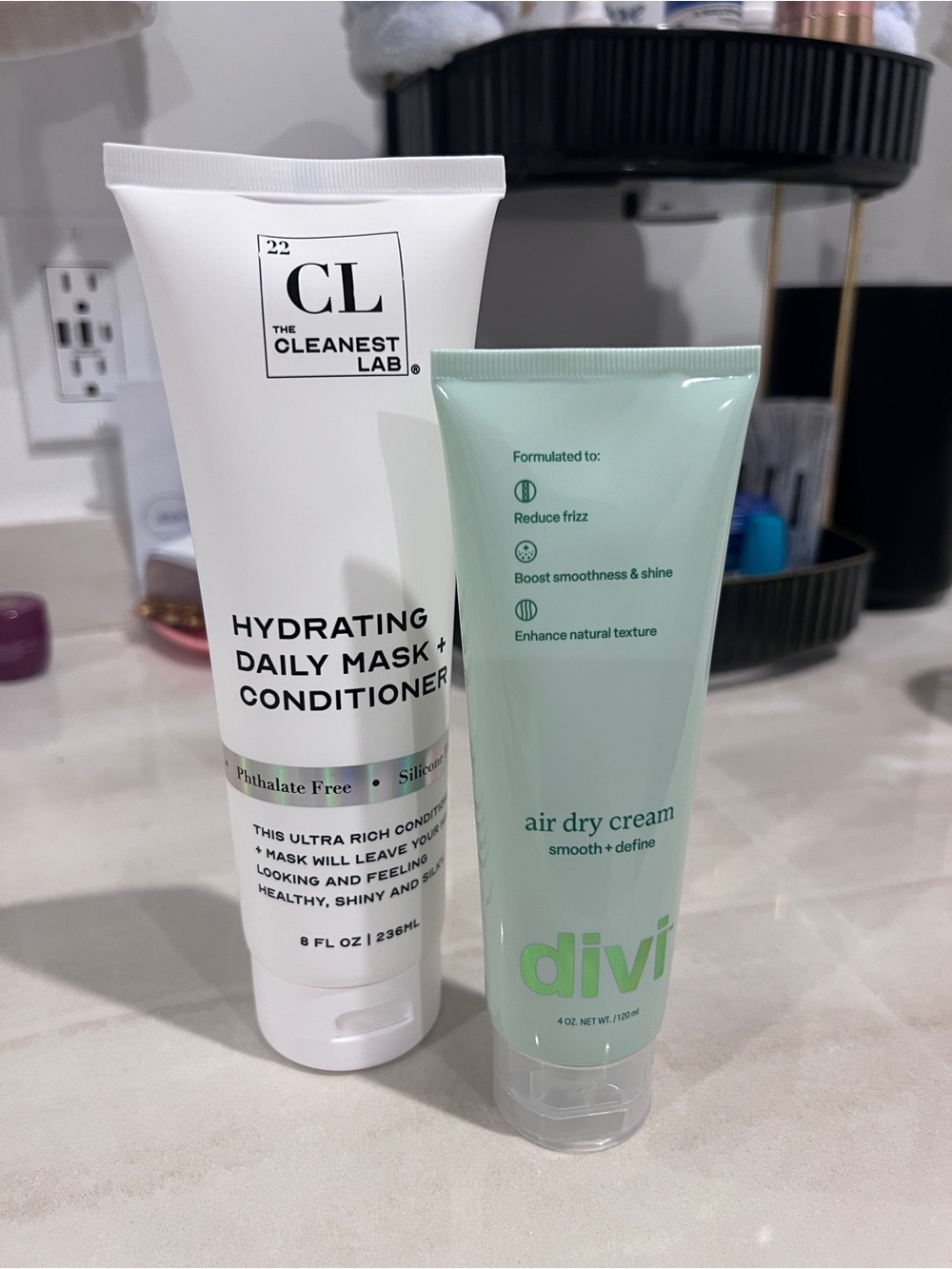 Sealed! Brand New! Frizz Fighting Duo-Conditioner and Air Dry Cream-Unisex